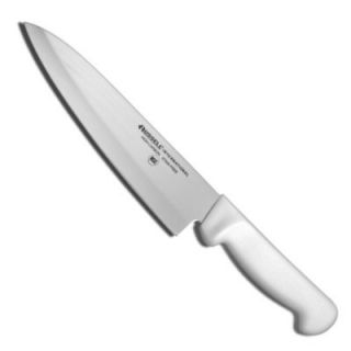 This Basics® Cooks Knife comes with a high carbon, stain free blade