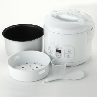  Cup Cooked 6 Cup Uncooked Capacity Digital Rice Cooker Steamer