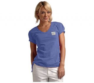 NFL Touch By Alyssa Milano Giants Womens Organic Bubble Tee