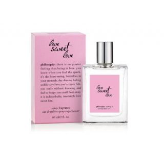 philosophy love sweet love spray fragrance 2 oz —
