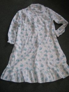 VT Country Store Waltz Length Cotton Flannel Nightgown 3X