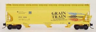 Intermountain PWRS Washington Grain Train 3 Bay ACF Hoppers 3 Pack Set