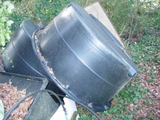 Used 300 Gallon Rubbermaid Tub 60 Round by 24 Deep