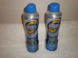 Cans Coppertone SPF 50   6 oz ea.   Sport Pro Clear Spray Sunscreen