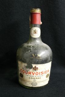 Vs Courvoisier Cognac Champagne Liquor Glass Bottle