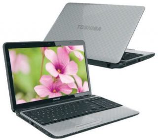 Toshiba 15.6 Notebook 4GB RAM, 500GB HD, DVD RW —