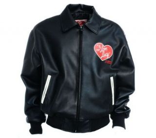 Excelled Ladies I Love Lucy Faux LeatherJacket —