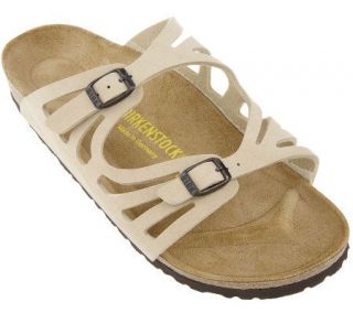 Birkenstock Double Strap Comfort Sandals with Cutout Detail — 