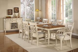 Wynwood French Country Dining Room Furniture Table 6 Chairs Set