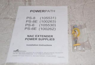 cooper wheelock power supply item specifics model ps 8 condition new