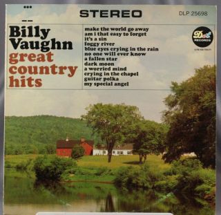 33 LP Record Billy Vaughn Great Country Hits Hi Fi