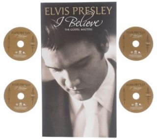 Elvis Presley I Believe The Gospel Masters 4 CD Set —