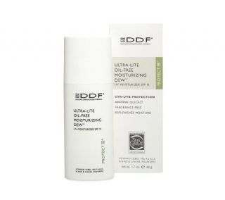 DDF Ultra Lite Oil Free Moisturizing Dew UV Moisturizer SPF 15