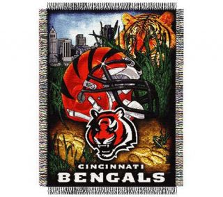 NFL Cincinnati Bengals 48 x 60 Home Field Blanket —