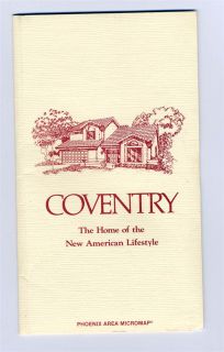 coventry homes maps of phoenix and arizona 1963