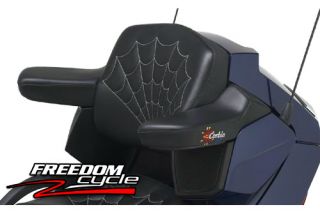 Corbin Dual Tour Seat for Can Am Spyder RT Can Am Canam Black Leather
