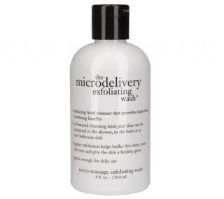 philosophy microdelivery exfoliating wash, 8 oz.   A15663