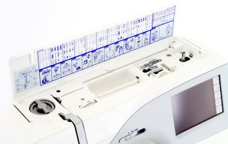  looking at a pristine Janome Memory Craft Sewing & Embroidery Machine