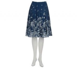 LBD by Laura Bennett Silk Cotton Pleated Skirt —