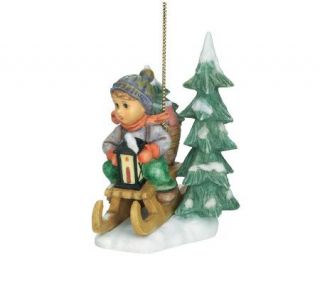 Hummel Ride Into Christmas Ornament —