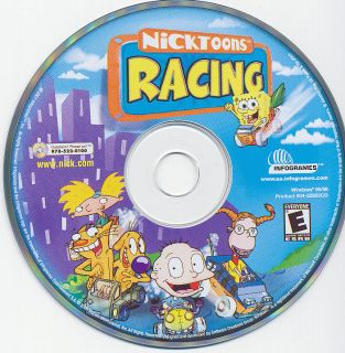 Nicktoons Racing Nickelodeon PC Game Spongebob New $2sh 742725224476