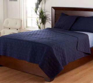 Liz Claiborne New York Horsebit QN Quilted Coverlet —