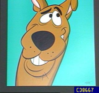 Warner Bros. Scooby Doo Square Face Lithograph —