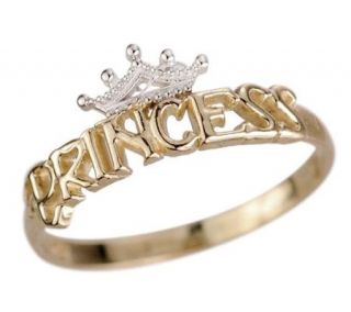 Disney Princess Tiara Ring, 14K Gold —