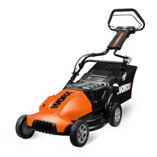 New WORX ECO WG780 19 Inch 24 Volt Cordless Electric Lawn Mower