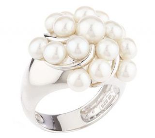 Honora Sterling Cultured Pearl Multi Button Ring —