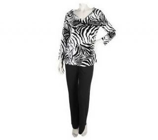 As Is Cruzwear by Natori Animal 2 pc. LoungeSet   A230362