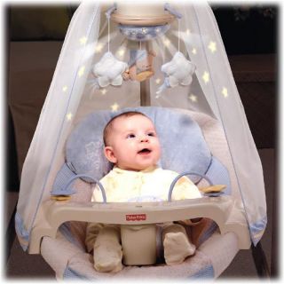 Fisher Price Papasan Starlight Baby Cradle Swing