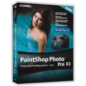 Corel Paintshop Photo Pro x3 Old Version Software