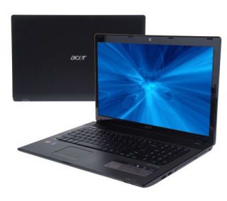 Acer17.3Notebo AMD Dual Core 3GB RAM,320GBHD Windows7,Webcam & 3 Yr 