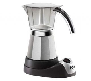 DeLonghi EMK6 Electric Moka Espresso Coffeemaker —