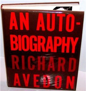 autobiography richard avedon 1st 1993 photography