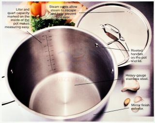 18 10 Stainless Steel Stockpot with Lid Induction Cooker Suitable