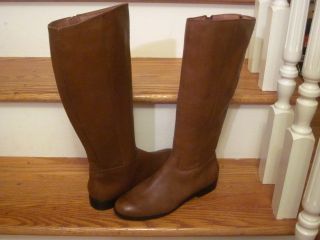Corso Como Knee High Tall Whisky Leather Randy Riding Boots Womens 7 5