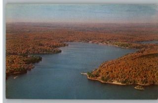 Postcard Great View of Cranberry Lake New York NY