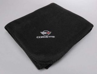  corvette parts accessories 1984 1996 corvette c4 black fleece blanket