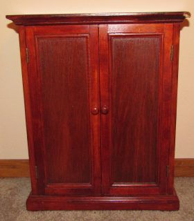  wood Furniture doll clothes ARMOIRE WARDROBE American Girl & 18 dolls