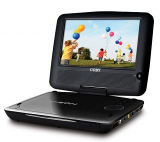Coby TFDVD7379 7 Diag LCD Portable DVD/CD/w/DivX Playback