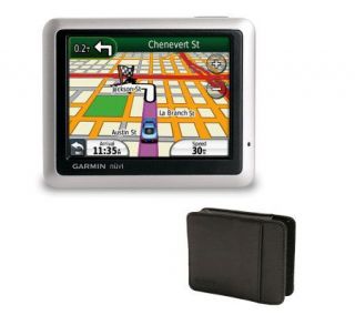 Garmin nuvi 1200CS 3.5 LCD GPS Bundle w/BlackCarrying Case —