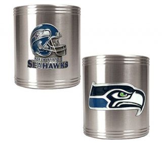 NFL Seattle Seahawks 2 Piece Stainless Steel Can Holster —