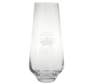 Royal Wedding Celebration Vase by Dartington —