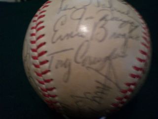 Tony Conigliaro Giants Reunion JSA Autographed Baseball