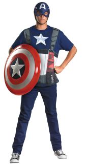 captain america adult plus costume kit disguise description includes t