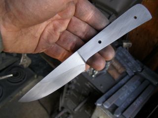 Craig Barr Hand Forged from A Truck Coil Spring Knife Blade Blank 5