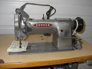 CONSEW 226 LEATHER WALKING FOOT VERTICAL BOBBIN REV INDUSTRIAL SEWING