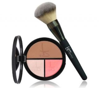It Cosmetics Anti Aging Vitality Face Disc with Luxe Brush —
